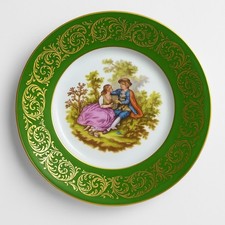 Reine limoges green for sale  LUTON