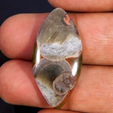 Pedra preciosa cabochão marquesa riolita cogumelo fabuloso natural por atacado 13,85 ct comprar usado  Enviando para Brazil