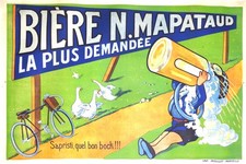 Affiche poster biere d'occasion  Soorts-Hossegor