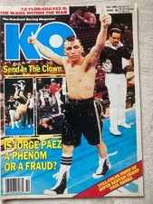 Boxing magazine vintage for sale  EGHAM