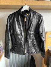 Vanson black leather for sale  GLASGOW