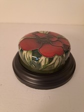 Moorcroft anenome paperweight for sale  BOGNOR REGIS