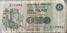 Scotland clydesdale bank for sale  LLANELLI