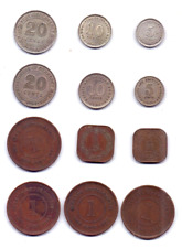 Lote de 12 monedas (3 de plata) Malasia & Straight Settlement 1939 de 1/2,1,5,10 y 20 centavos segunda mano  Embacar hacia Argentina