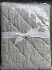 Usado, Colcha para berço Pottery Barn Kids linho belga linho - Cor linho - NOVA comprar usado  Enviando para Brazil
