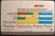 Scheda telefonica sip usato  Piacenza