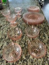 Pink depression glass for sale  Eastman