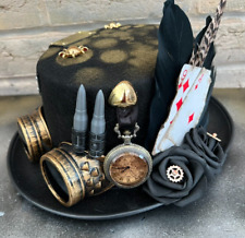 Unisex black steampunk for sale  PETERBOROUGH