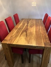 Oak dining table for sale  PETERBOROUGH
