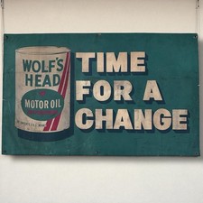 Vintage wolfs head for sale  North Platte