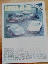 Rover cars years for sale  CROWTHORNE