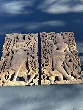 Pair hand carved for sale  Newport