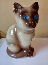 Chat porcelaine yeux d'occasion  Castelsarrasin