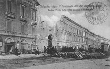 Cartolina messina terremoto usato  Milano