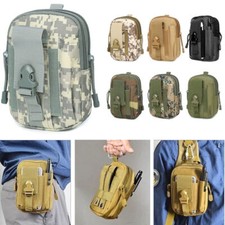 Bolsa tática masculina cintura pequena bolso cinto viagem militar pacote acampamento bolsa com zíper comprar usado  Enviando para Brazil