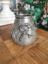 Petit vase étain d'occasion  Saint-Privat-des-Vieux