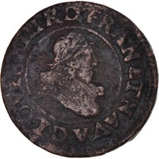 Usado, [#1061709] Moneta, Francia, Louis XIII, Double Tournois, 1634, Lyon, MB, Rame, C comprar usado  Enviando para Brazil