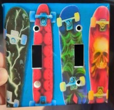 Placa gráfica Leviton Longboard skate luz dupla interruptor de alternância  comprar usado  Enviando para Brazil