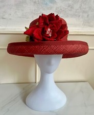 Felicity hats red for sale  HUDDERSFIELD