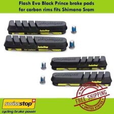 Pastilhas de freio de carbono SwissStop Flash Evo Black Prince para Shimano Sram (4 peças) comprar usado  Enviando para Brazil