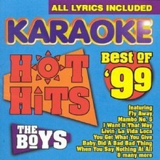 Karaoke-Hot Hits Best of 99-The Boys (1999) + CD + Mambo no. 5, Livin' la vid... comprar usado  Enviando para Brazil