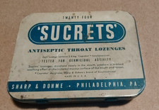 lozenges tin for sale  Sparrow Bush