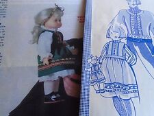 Patron poupee emilie d'occasion  France