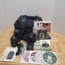 Kit de câmera Canon EOS Rebel T4i 650D digital SLR 18.0MP bolsa com lente 18-55/55-250mm comprar usado  Enviando para Brazil