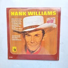 Usado, Hank Williams "Self-titled" LP  METRO Records M-509 1966 Open Shrink comprar usado  Enviando para Brazil
