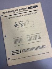 Turfco mete matic for sale  Burlington