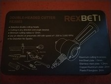 Rexbeti double head for sale  Eureka