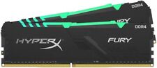 HyperX Fury 16GB 3200MHz DDR4 DIMM (Kit de 2) 2x8GB RGB RAM HX432C16FB3AK2/16 comprar usado  Enviando para Brazil