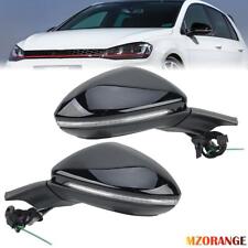 Für VW Golf VII MK7 12-20 L+R Außenspiegel Spiegel Elektrisch Heizung Schwarz, usado comprar usado  Enviando para Brazil