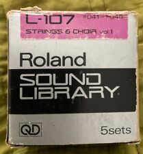 Roland sound library for sale  Mount Vernon