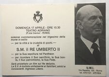 Cartoncino trigésimo morte usato  Fiuggi