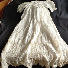 Christening gown antique for sale  Shipping to Ireland