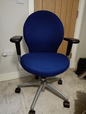Blue black chair for sale  EAST GRINSTEAD