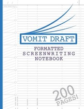 Blank Screenwriting Notebook: Write Your Own Movies - 200 Pages of Pre-Forma... comprar usado  Enviando para Brazil
