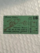 1968 celtics hawks for sale  Dawsonville