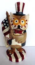 Patriotic owl figurine for sale  Chantilly