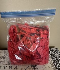 LEGO Pequeños Accesorios Rojo, Repuestos y Pequeñas Piezas de Ladrillo. 12 oz segunda mano  Embacar hacia Mexico