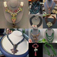 Lindo colar retrô versátil personalidade requintado vintage multicolorido comprar usado  Enviando para Brazil