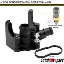 1x Carcaça de Termostato para Ford Fiesta 2011 2012 2013 2014 2015 2016-2019 L4 1.6L comprar usado  Enviando para Brazil