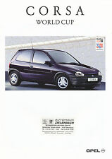 Usado, Opel Corsa World Cup Prospekt 1994 4/94 D Sondermodell brochure catalogue comprar usado  Enviando para Brazil