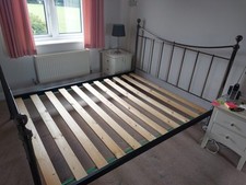 King size metal for sale  FAREHAM