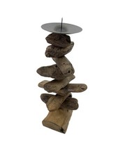 Rustic driftwood pillar for sale  LONDON