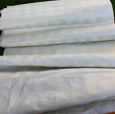 Francês vintage? Tecido de linho importado listrado toalha fazenda por quintal largura 19" comprar usado  Enviando para Brazil