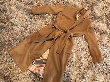 Camel wool coat for sale  LONDON