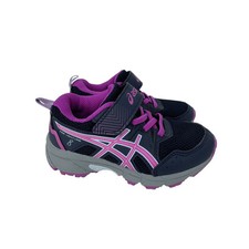 Tênis de corrida Asics Pre Venture 8 PS unissex infantil tamanho 10 preto roxo 1014A170 comprar usado  Enviando para Brazil