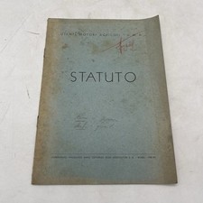 Opuscolo utenti motori usato  Roma